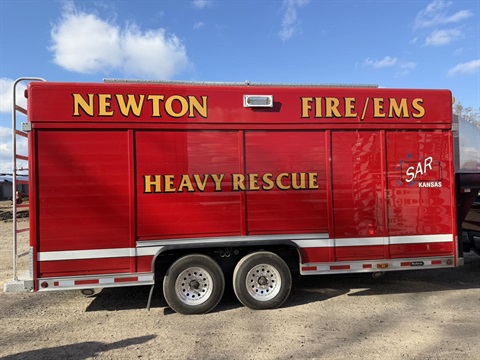 Fire/EMS Heavy Rescue trailer