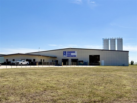 Standridge Color Corporation facility in Newton
